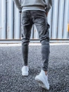 Herren Jeans Cargohose Dunkelgrau Dstreet UX3260