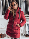 Damen Winterjacke mit Kapuze GABRIELLE kastanienbraun Dstreet TY4920