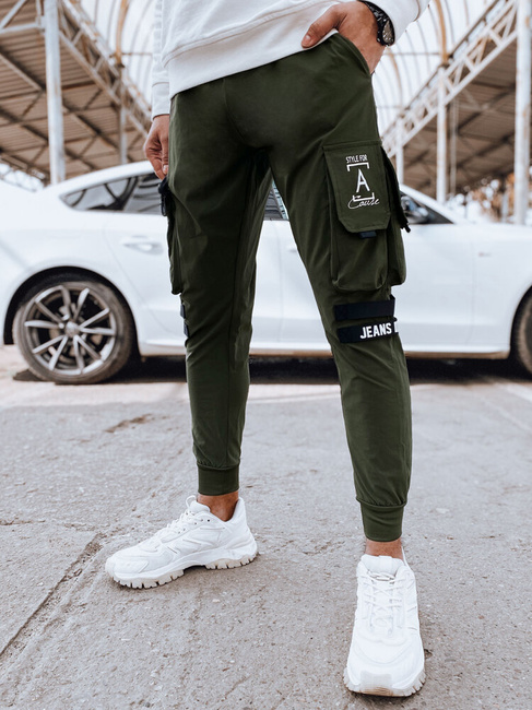 Herren Cargohosen Farbe Grün DSTREET UX4307