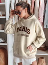 Damen-Kapuzenpullover PARISSIA beige Dstreet BY1457