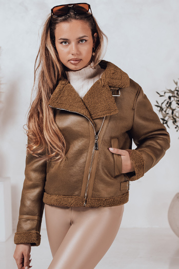 Damen SOFTSTILL Wildlederjacke mit Schafsfell Dstreet TY4747