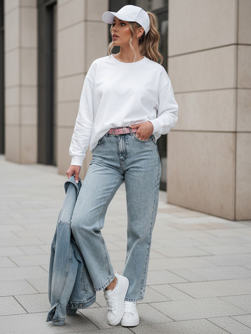 Damen Denim Mom Fit Hose MERTINE blau Dstreet UY2503