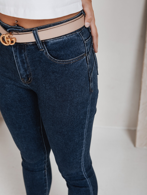 Damen Push Up Jeans navy blau Dstreet UY2771