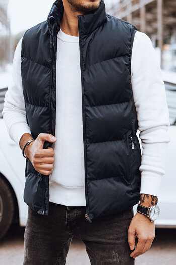 Herren Steppweste Farbe Dunkelblau DSTREET TX4570