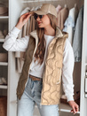 Damen Übergangs-Steppweste VESOLITA camel Dstreet TY4878