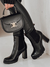 BOOTELY Damenstiefel mit Absatz schwarz Dstreet ZY0496
