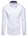 Herren Langarmhemd weiß Dstreet DX2618