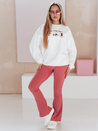 Damen Sweatshirt in Übergröße mit Dackel JAMNIKOVE weiß Dstreet BY1498