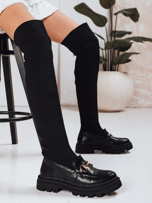 Damen Sockenstiefel schwarz Dstreet ZY1312