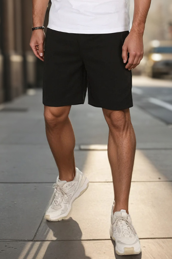 Schwarze Herren-Trainingsanzugshose Dstreet SX2474