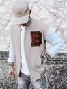 Herren Sweatshirt mit Reißverschluss Farbe Ecru DSTREET BX5440