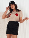 Damen-T-Shirt PALIS beige Dstreet RY2431