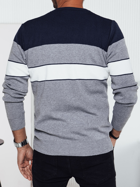 Grauer Pullover für Männer Dstreet WX2285