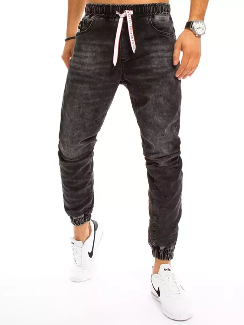 Herren Jeanshose Schwarz Dstreet UX3226