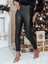 Damen FLEX gewachste Leggings schwarz Dstreet UY2305