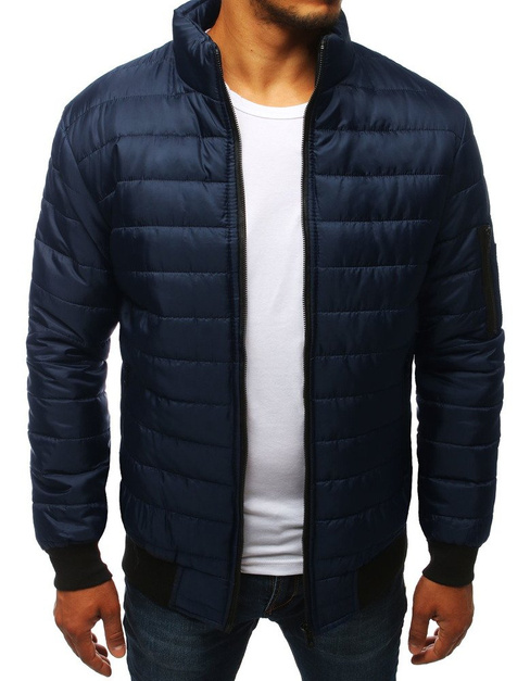 Herren Übergangsjacke gesteppt navy blau TX2822