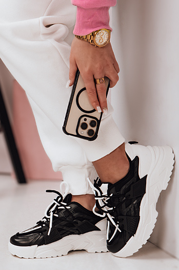 Damen CITYWAY Sneakers schwarz Dstreet ZY0591