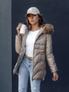 Damen WINTERCHIC Winterjacke mit Kapuze camel Dstreet TY4438