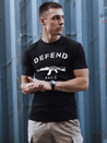 Bedrucktes Herren-T-Shirt schwarz Dstreet RX5579_2