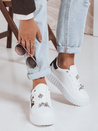 Damen Plateau Turnschuhe weiß Dstreet ZY1058