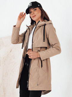 Damen Parka PERTHA Farbe Beige DSTREET TY4248_1