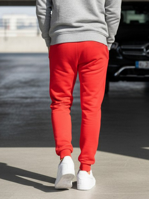 Herren Sporthose rot Dstreet UX2708