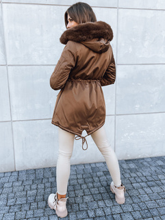 Damen Winterjacke GODDESS Farbe Kastanienbraun DSTREET TY3869_4