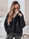 Damen Alpaka-Jacke KATHERINE Farbe Schwarz DSTREET NY0481z