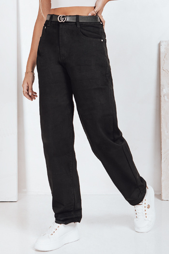 Weite schwarze Damenjeans Dstreet UY2760