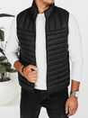 Herren Steppweste schwarz Dstreet TX5084