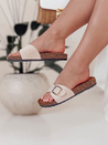 Damen Kork-Flip-Flops KORKISTI beige Dstreet ZY0915