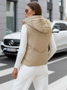 Damen Steppweste LIKEHUGS beige Dstreet TY4979