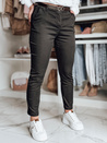 Damen Slim Fit Hose mit Gürtel LINESKA khaki Dstreet UY2576
