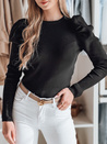Damen Einheitsgröße Pullover mit Büffeln ELENORI schwarz Dstreet MY2465