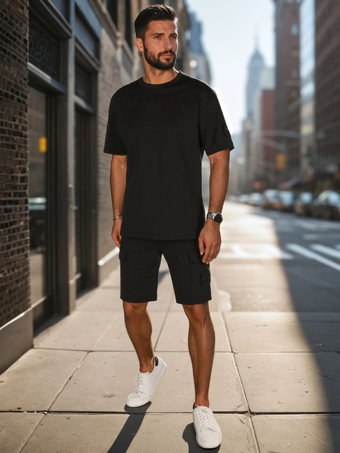 Herren-Set schwarz Dstreet AX0807