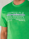 Herren T-shirt mit Aufdruck Farbe Grün DSTREET RX5438