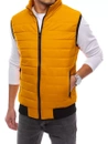 Herren Steppweste Dunkelgelb Dstreet TX4018