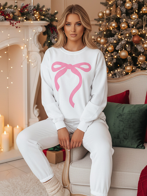 Damen Sweatshirt in Übergröße SOFTTIE weiß Dstreet BY1358z