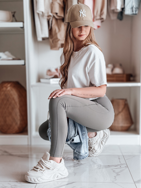 Damen Sport Leggings FITTATO dunkelgrau Dstreet UY2609