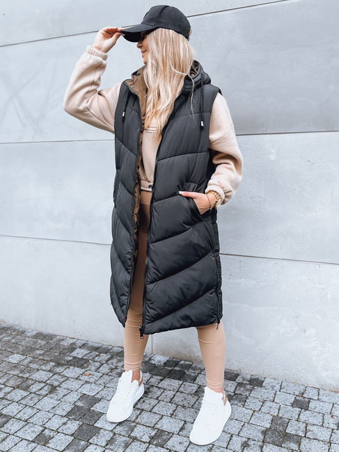 Damen Steppweste GERIAT Farbe Schwarz DSTREET TY3838