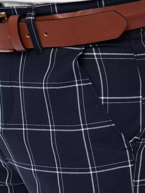 Marineblaue Chinohose für Männer Dstreet UX3690
