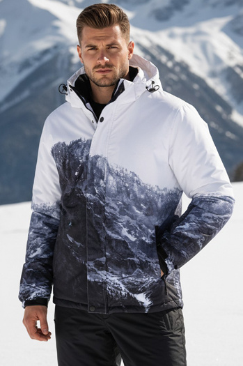 Herren Winter Skijacke navy blau Dstreet TX5125