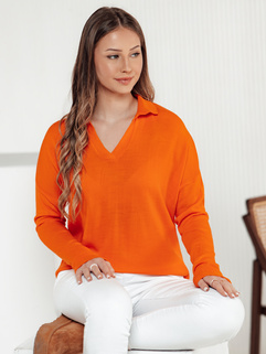 Damen Pullover in Einheitsgröße VISTILLA orange Dstreet MY2414_2