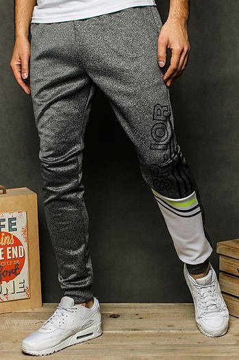 Herren Trainingshose Dunkelgrau Dstreet UX2527