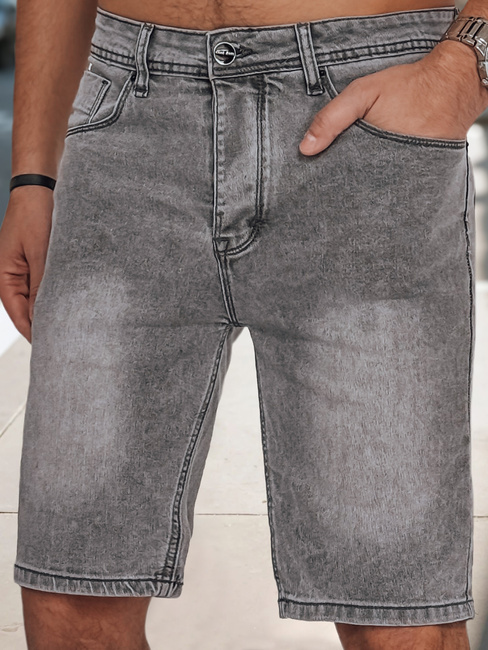 Graue Denim-Shorts für Männer Dstreet SX2491