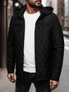 Herren Steppjacke mit Kapuze schwarz Dstreet TX4989_3