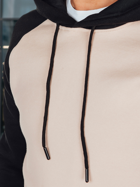 Herren-Kapuzenpullover beige Dstreet BX5890