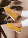 Damen Espadrilles LANSI gelb Dstreet ZY0056