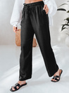 Damen Freizeithose mit weitem Bein LOVETRIP schwarz Dstreet UY2635