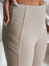 Damen Leggings mit hoher Taille FLEXION beige Dstreet UY2337